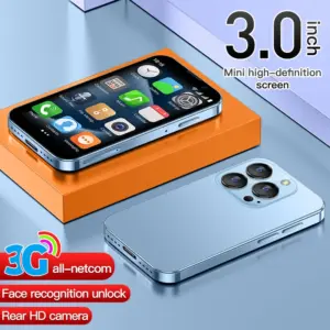טלפון חכם מיני SOYES XS18 Pro עם מערכת הפעלה אנדרואיד 8.1, זיהוי פנים, זיכרון RAM בנפח 2GB, זיכרון ROM בנפח 16GB, מסך 3.0 אינץ', שני כרטיסי SIM, תמיכה ב-3G, טלפון קטן. - Image 6