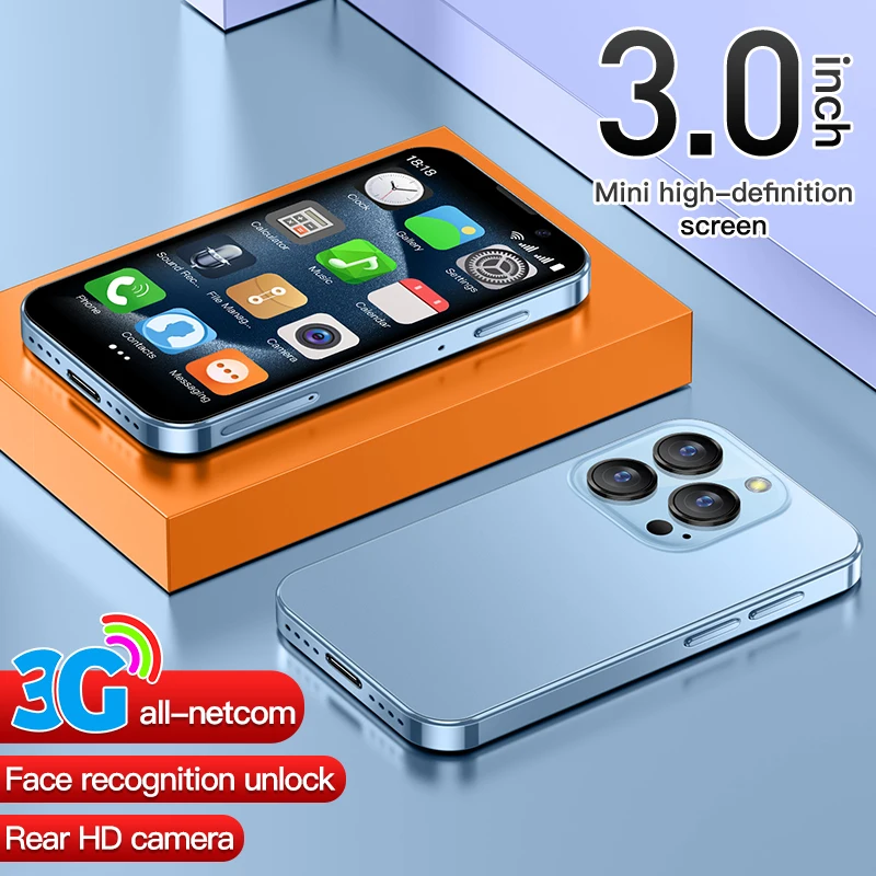 טלפון חכם מיני SOYES XS18 Pro עם מערכת הפעלה אנדרואיד 8.1, זיהוי פנים, זיכרון RAM בנפח 2GB, זיכרון ROM בנפח 16GB, מסך 3.0 אינץ', שני כרטיסי SIM, תמיכה ב-3G, טלפון קטן. - Image 6