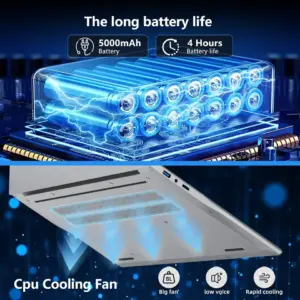 מחשב נייד 15.6 אינץ', מעבד אינטל קור i9 10980HK, מערכת הפעלה Windows 11 Pro, זיכרון RAM בנפח 16GB, כונן SSD בנפח 1TB או 2TB, מחשב נייד חדש לגיימינג. – תמונה 4