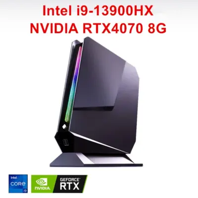 מחשב גיימינג מיני מהדור ה-13 עם Nvidia RTX 4070, 4060, 3050 8G, Intel I9 13900HX, 12900H, I7, RGB,&nbsp;