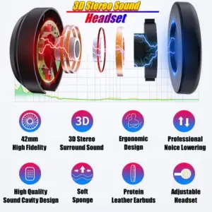 משקפי סטריאו סרטוני 3d סרטוני גוגל קרטון תיבת אוזניות עבור 6.7 – תמונה 5