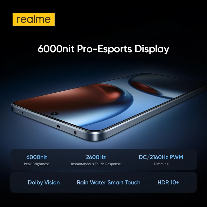 סמארטפון realme GT 7 5G עם מעבד Dimensity 9400e, סוללה בנפח 7000mAh, טעינה במהירות - Image 6