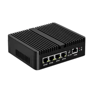 ⁦נתב חומת אש Intel N150 N100 7305 דור 12, 4x I226-V 2.5G LAN, N5105 J6412 מחשב מיני ללא מאוורר, מחשב Barebone, OPNsense PfSense⁩ – תמונה ⁦5⁩