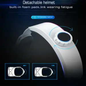 ⁦Shinecon מציאות מדומה VR משקפיים 3D אוזניות Viar מכשיר חכם קסדת עדשות המשקפיים נייד טלפון סלולרי Smartphone אוזניות⁩ – תמונה ⁦6⁩