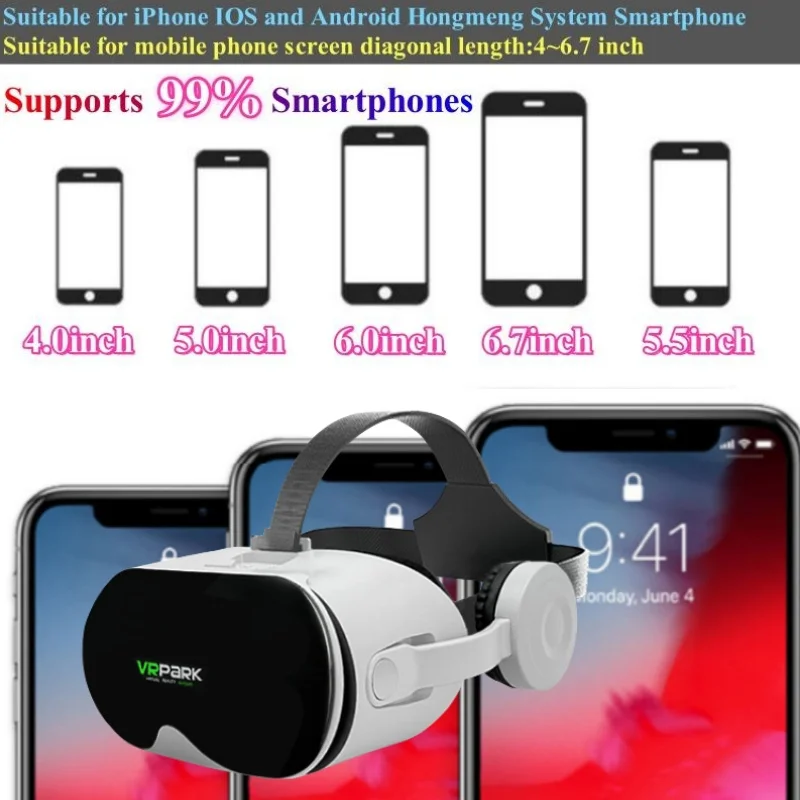 משקפי סטריאו סרטוני 3d סרטוני גוגל קרטון תיבת אוזניות עבור 6.7 – תמונה 4