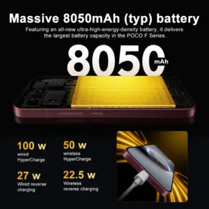 POCO F9 Ultra, גרסה גלובלית, 5G, מעבד Snapdragon 8 Elite Gen 5, מסך AMOLED בגודל 6.9 אינץ' - Image 4