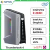 מחשב גיימינג מיני Topton F12 AI, דור 15, Intel Core Ultra 9 285H 7 255Hאנדרבולט 4, 2xDDR5, 2xPCIe, 2x2.5G LAN, Windows 11, RGB, WiFi 6