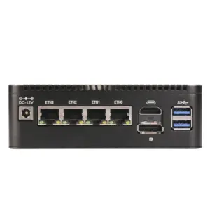 ⁦מיני מחשב SZBOX N95 N150 6405U DDR4 M.2NVMe SATA3.0 GPIO DP HDMI מחשב שולחני למשרד⁩ – תמונה ⁦6⁩