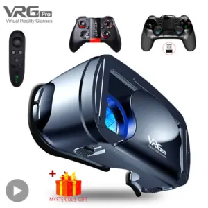 משקפי VR Pro VR מציאות מדומה מכשירי האזנה Viar 3D קסדת משקפיים עדשות חכמות עבור סמארטפון טלפון סלולרי מצלמה ניידת