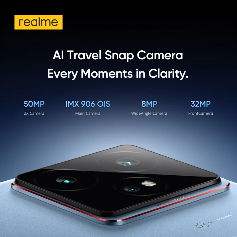 סמארטפון realme GT 7 5G עם מעבד Dimensity 9400e, סוללה בנפח 7000mAh, טעינה במהירות - Image 5