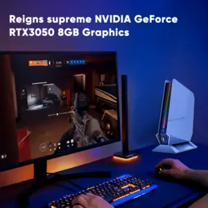 ⁦מיני מחשב גיימינג דור 13 עם Nvidia RTX 4070 4060 3050 8G, Intel I9 13900HX 12900H I7, RGB, ⁩ – תמונה ⁦3⁩